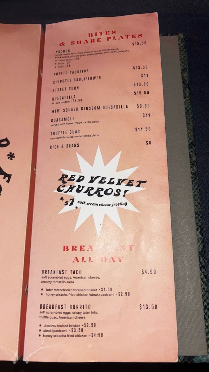 Tu Madre - West Hollywood Menu - Image 3